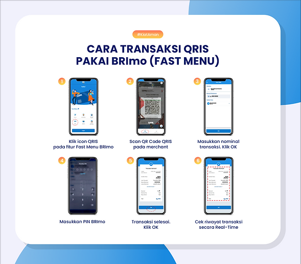 Transaksi QRIS Lebih Nyaman Pakai BRImo - Bank BRI | Melayani Dengan ...