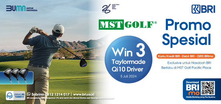 Promo Spesial MST Golf Pacific Palace (Win 3 Taylormade Qi10 Driver)