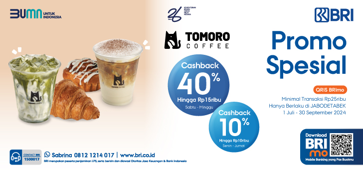 Promo Spesial Tomoro Coffee