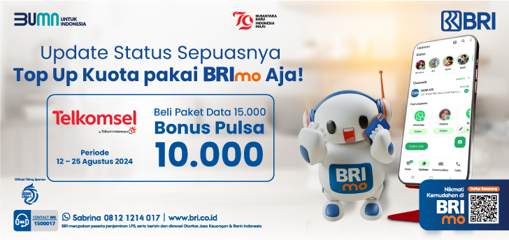 Beli Paket Data Telkomsel Bonus Pulsa Hingga 15.000!