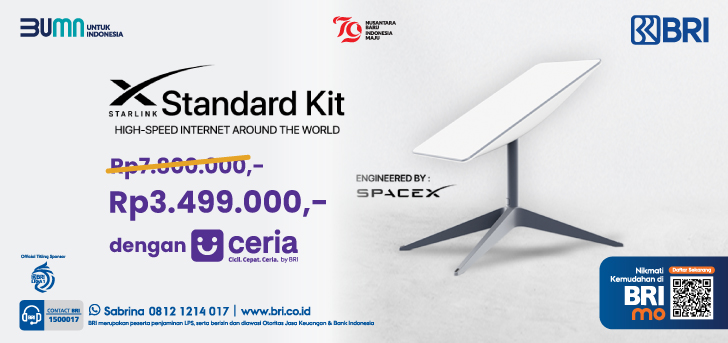 Promo Ceria Starlink Kit