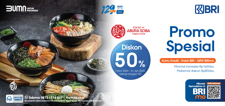 Promo Spesial Abura Soba