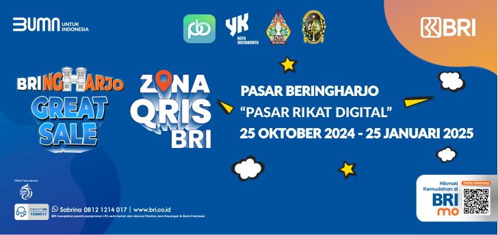 Zona QRIS BRI Beringharjo Great Sale