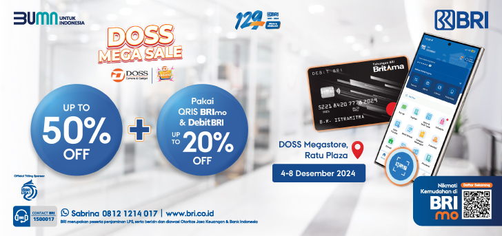 DOSS Mega Sale x BRImo