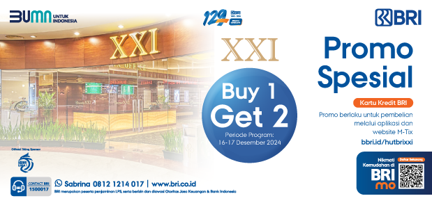 Promo XXI Buy 1 Get 1