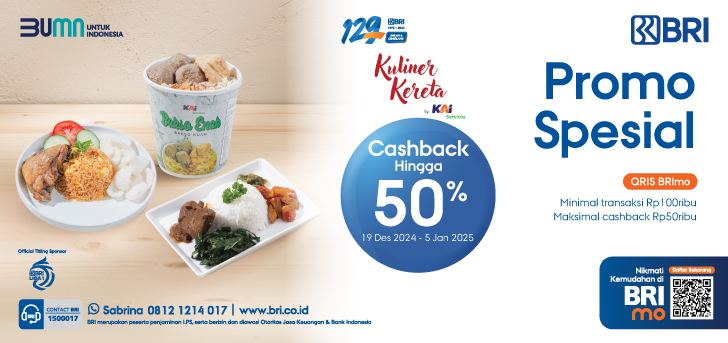 Promo Spesial Kuliner Kereta