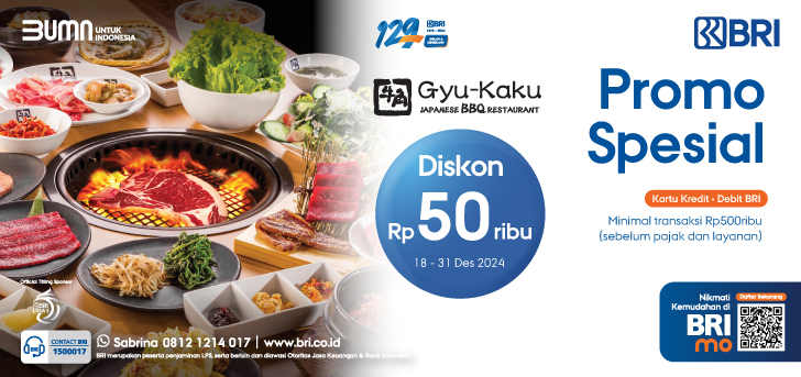 Promo Spesial Gyukaku