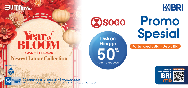 Promo Spesial SOGO Chinese New Year 2025