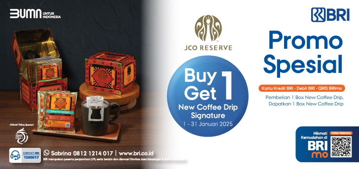 Promo Spesial JCO Reserve Buy 1 Get 1