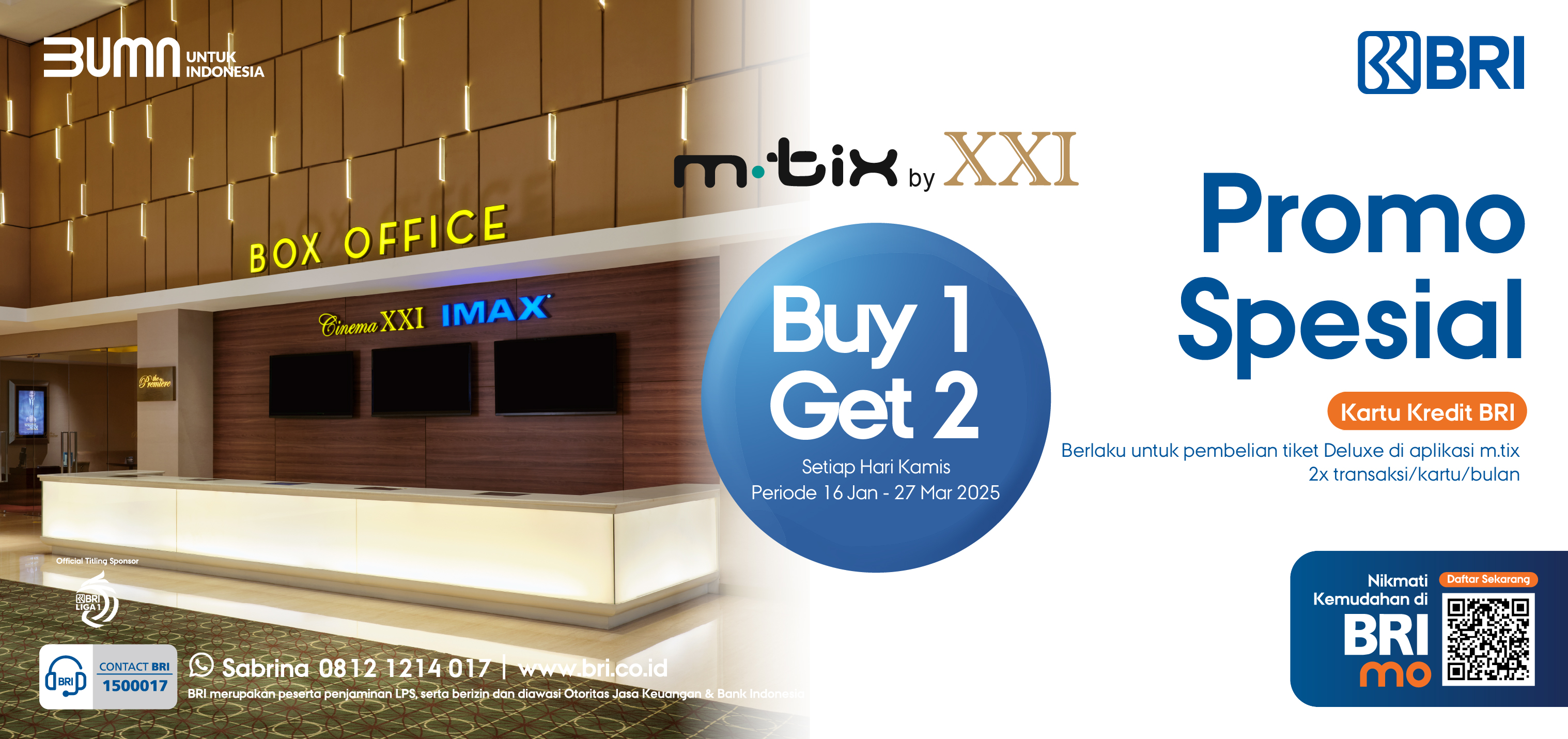 Promo Kamis Manis m.tix by XXI