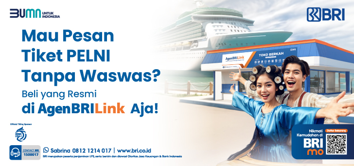 Mudah & Praktis! Begini Cara Beli Tiket Kapal PELNI di AgenBRILink