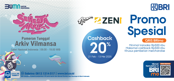 Promo Spesial Arkiv di Galeri Nasional Indonesia