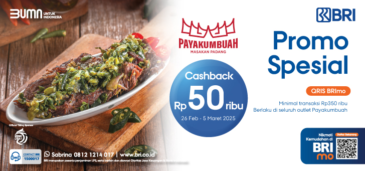 Promo BRI Payakumbuah