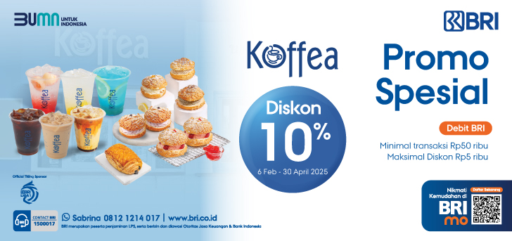 Promo BRI Koffea