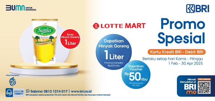 Promo BRI di Lotte Mart