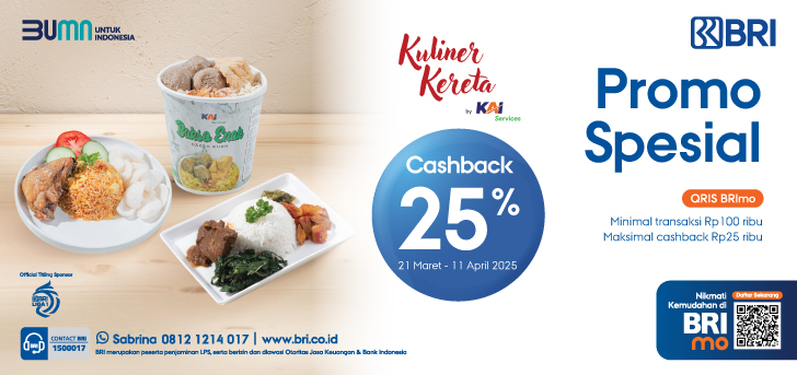 Promo Spesial Kuliner Kereta Api