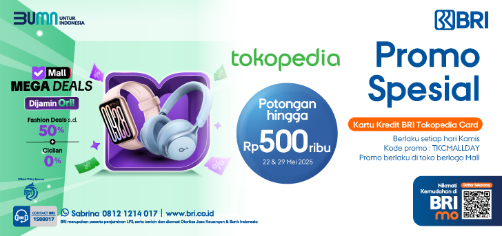 Promo Mega Deals Tokopedia