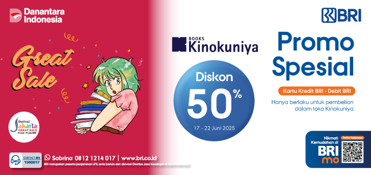 Promo Spesial Kinokuniya Great Sale Offline