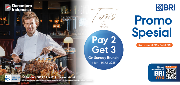 Promo Spesial TOM'S by Tom Aikens