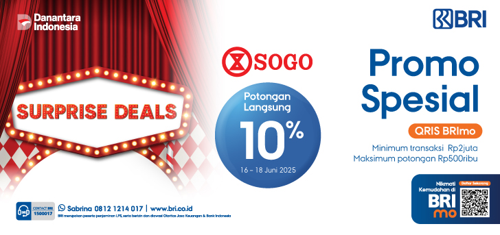 Promo Spesial SOGO Super Sale