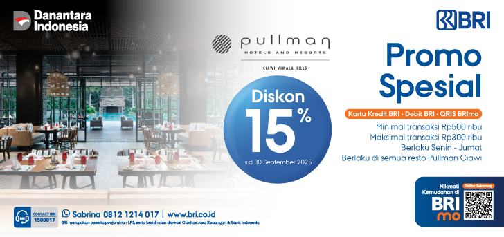 Promo Spesial Pullman Resto Ciawi