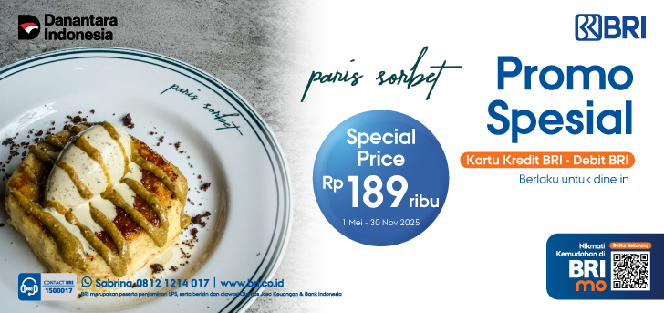 Promo Spesial Paris Sorbet