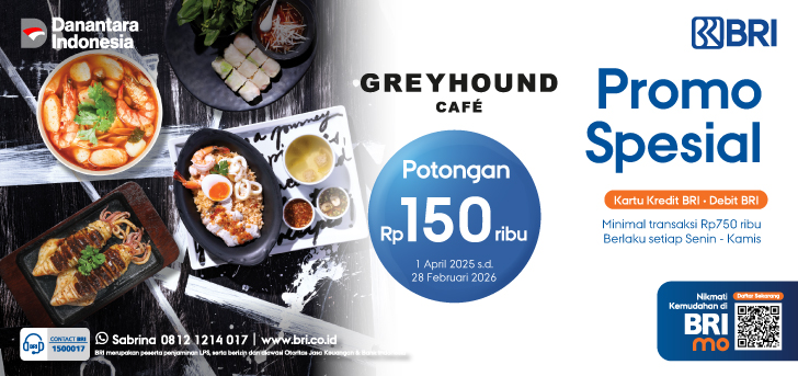 Promo Spesial Greyhound Cafe