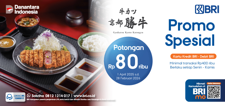 Promo Spesial Gyukatsu Kyoto Katsugyu