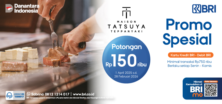 Promo Spesial Maison Tatsuya