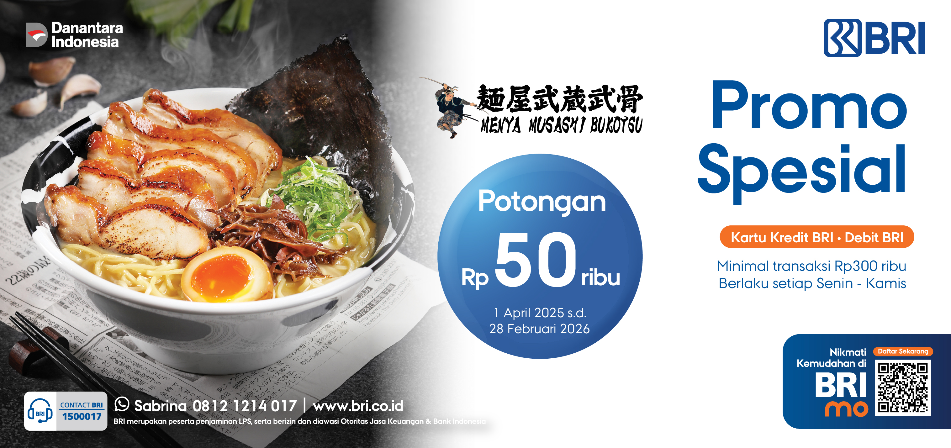 Promo Spesial Menya Musashi