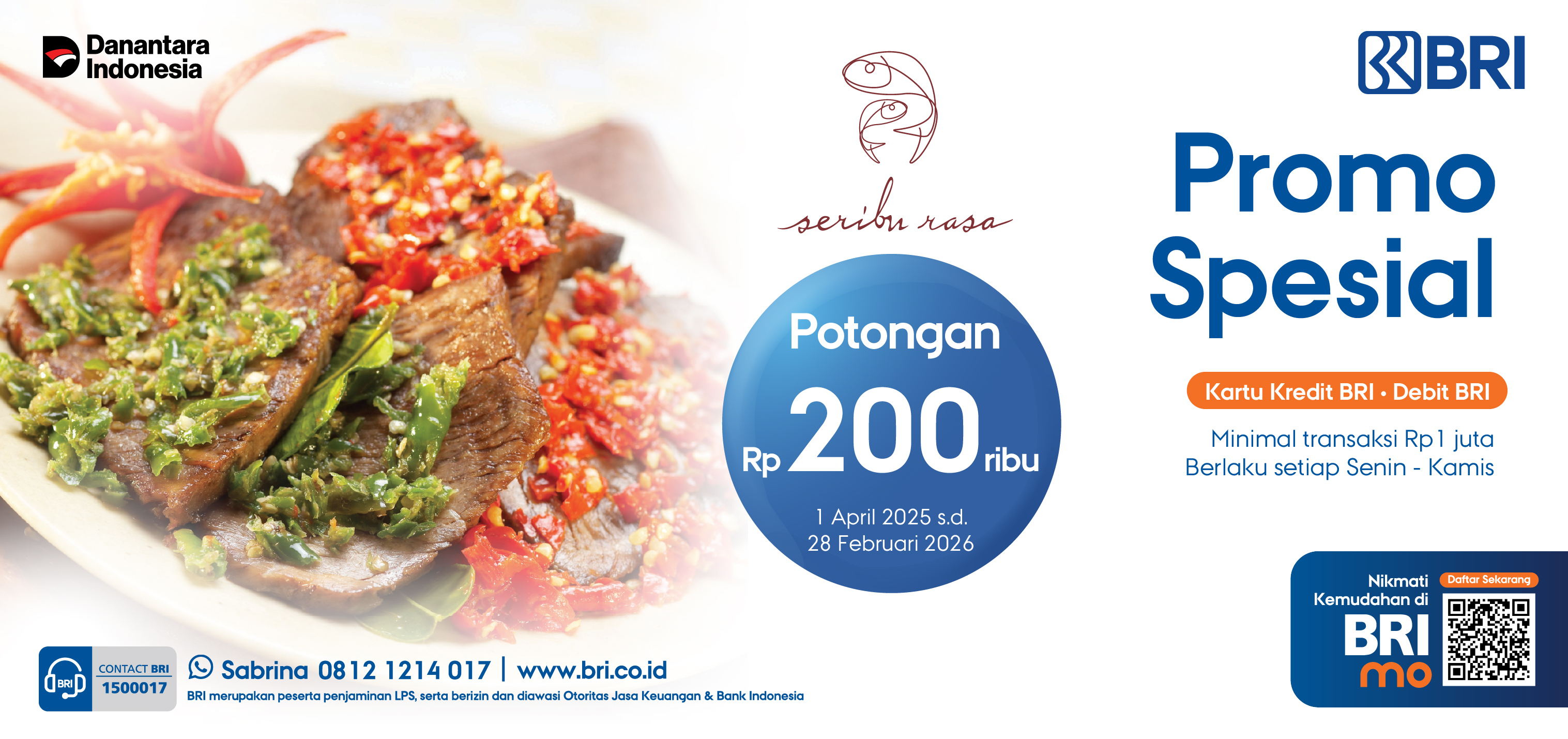 Promo Spesial Seribu Rasa