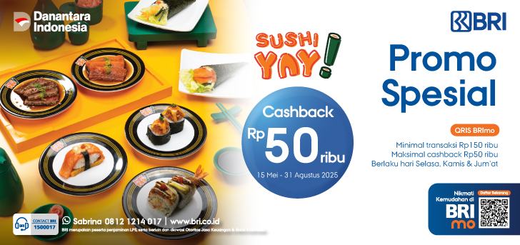 Promo Spesial Sushi Yay!