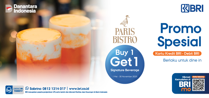 Promo Spesial Paris Bistro