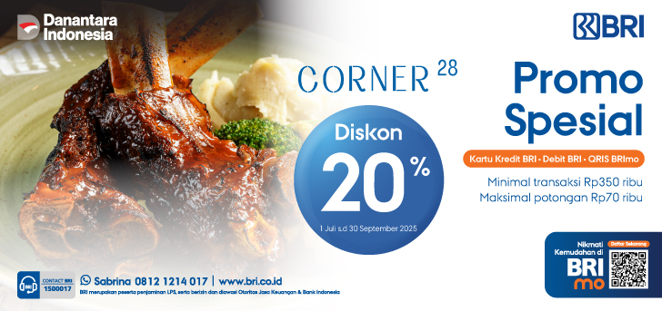 Promo Spesial Corner 28