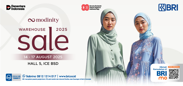 Promo Spesial di Event Modinity Warehouse Sale 2025