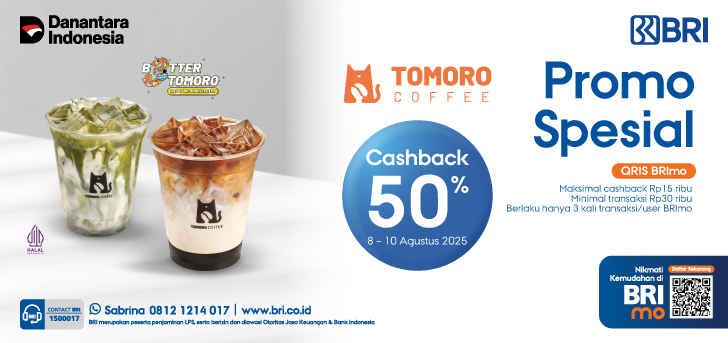 Promo Spesial Tomoro Coffee