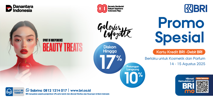 Promo Spesial di Galeries Lafayette (Beauty Treats)