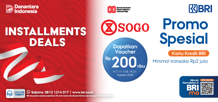 Promo Spesial Sogo (Installment Deals)
