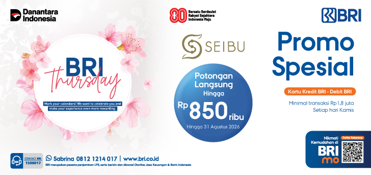 Promo Spesial Seibu Thursday