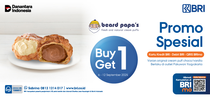 Promo Spesial Bread Papa Yogyakarta