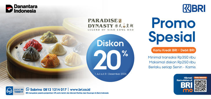 Promo Spesial Paradise Dinasty