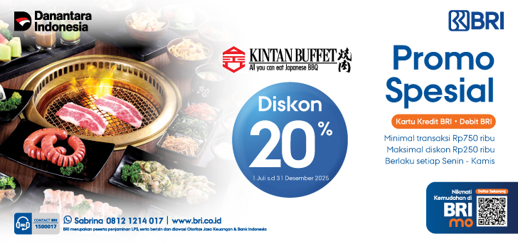 Promo Spesial Kintan Buffet