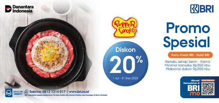 Promo Spesial Pepper Lunch