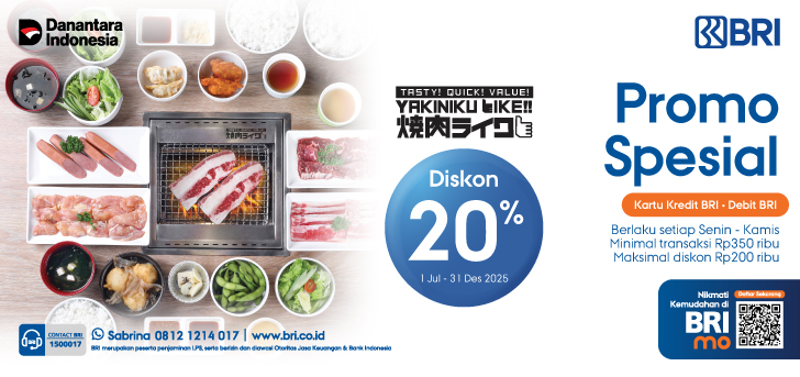 Promo Spesial Yakiniku Like