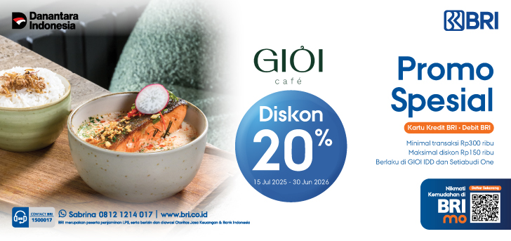 Promo Spesial GIOI Cafe