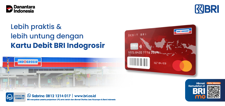 Upgrade Kartu Member Merah Menjadi Kartu Debit BRI Indogrosir