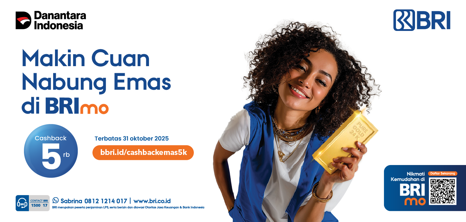 Promo Beli Emas di BRImo