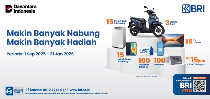 Makin Banyak Nabung Makin Banyak Hadiah