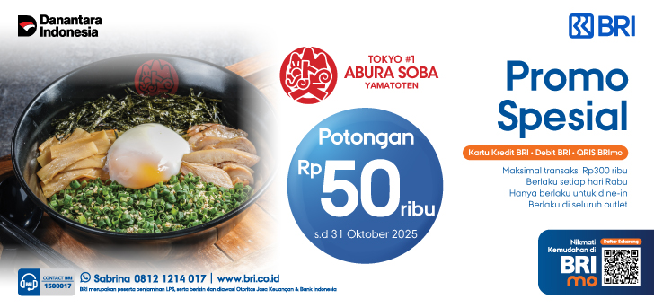 Promo Spesial Abura Soba