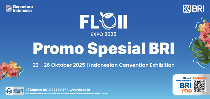 Promo Spesial BRI FLOII EXPO 2025